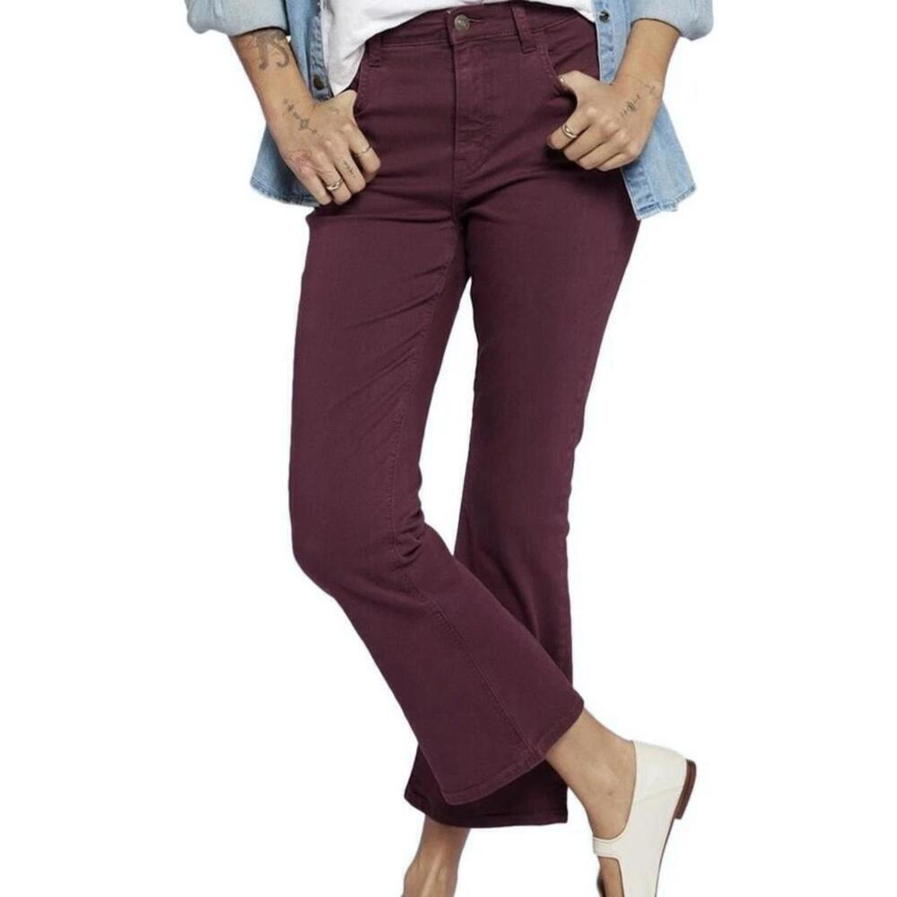 Current/Elliott The Boulevard Truffle high-waisted bootcut jeans Size 27”